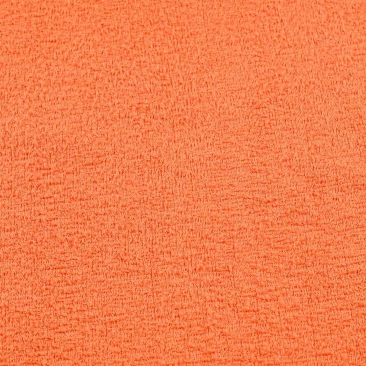 VIDAXL Serviettes de bain 10 pcs orange 100x150 cm 360 g m² 100% coton