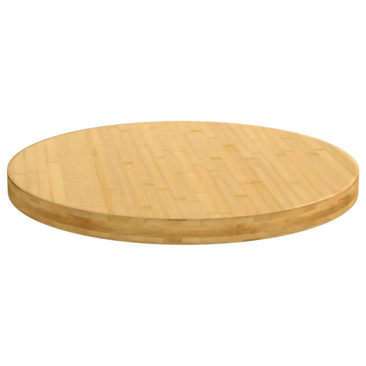 VIDAXL Dessus de table Ø60x4 cm bambou
