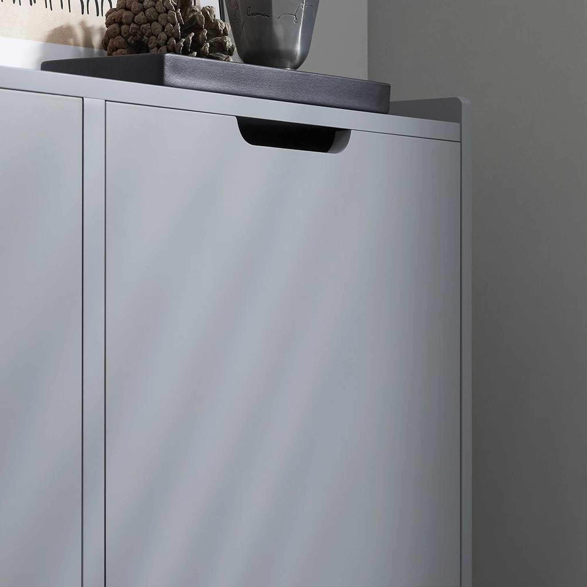 Voir la diapositive 6 : SOBUY SoBuy - Meuble À Chaussures 4 portes - Minimaliste - FSR100