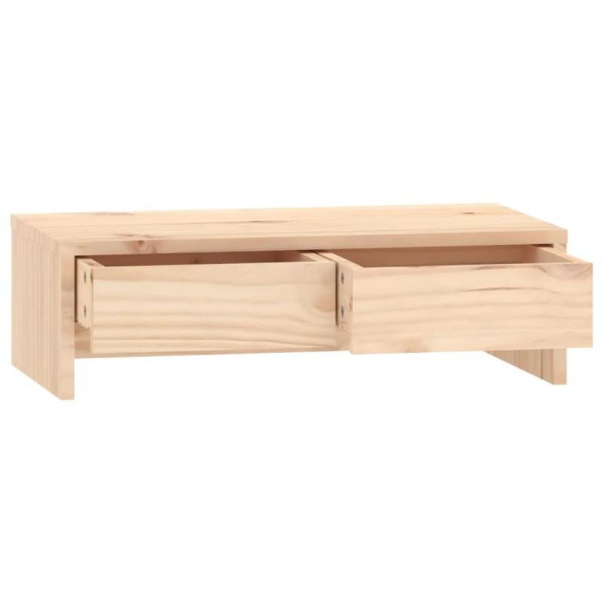 VIDAXL Support pour moniteur 50x27x15 cm Bois de pin solide