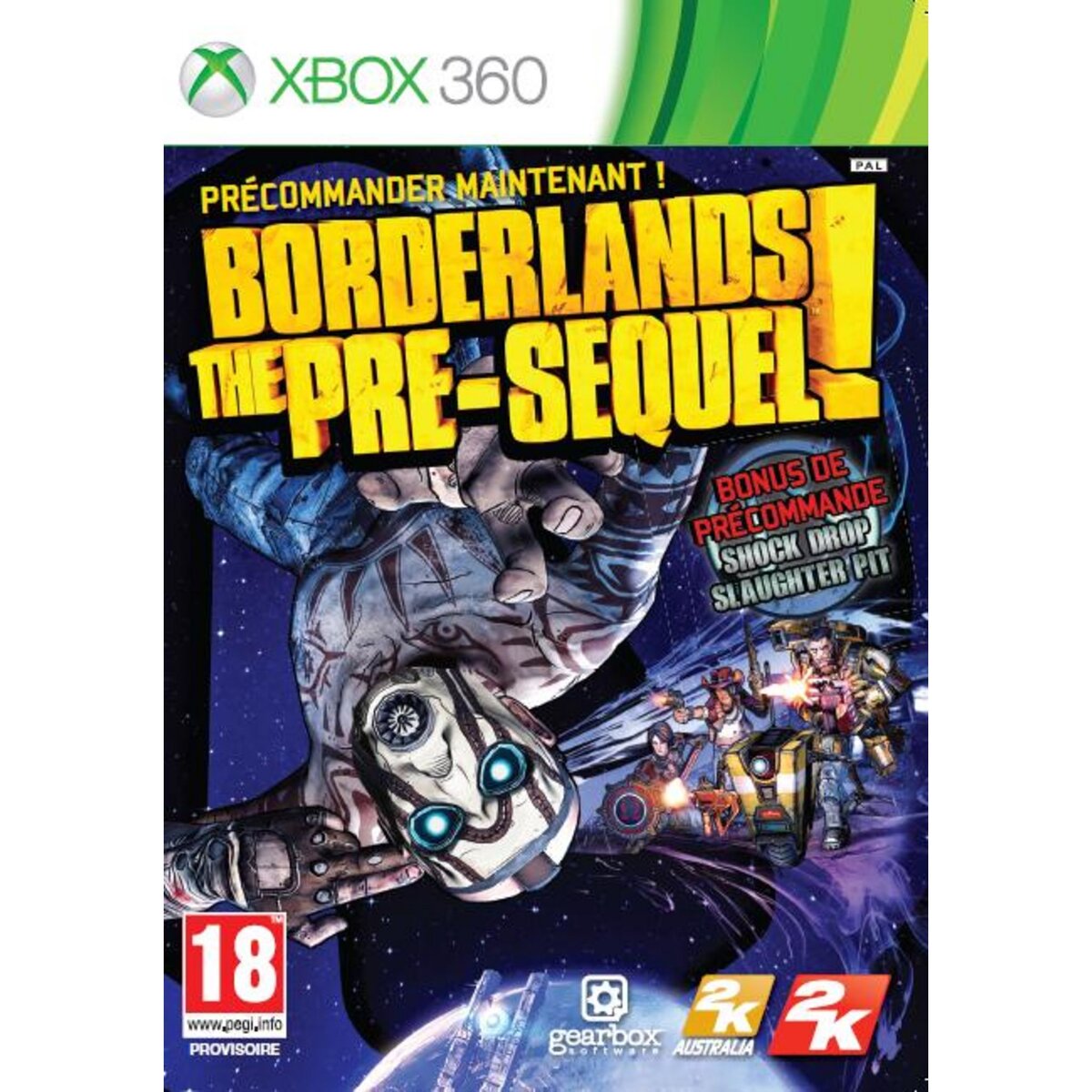 Borderlands : The Pre-Sequel  Xbox 360