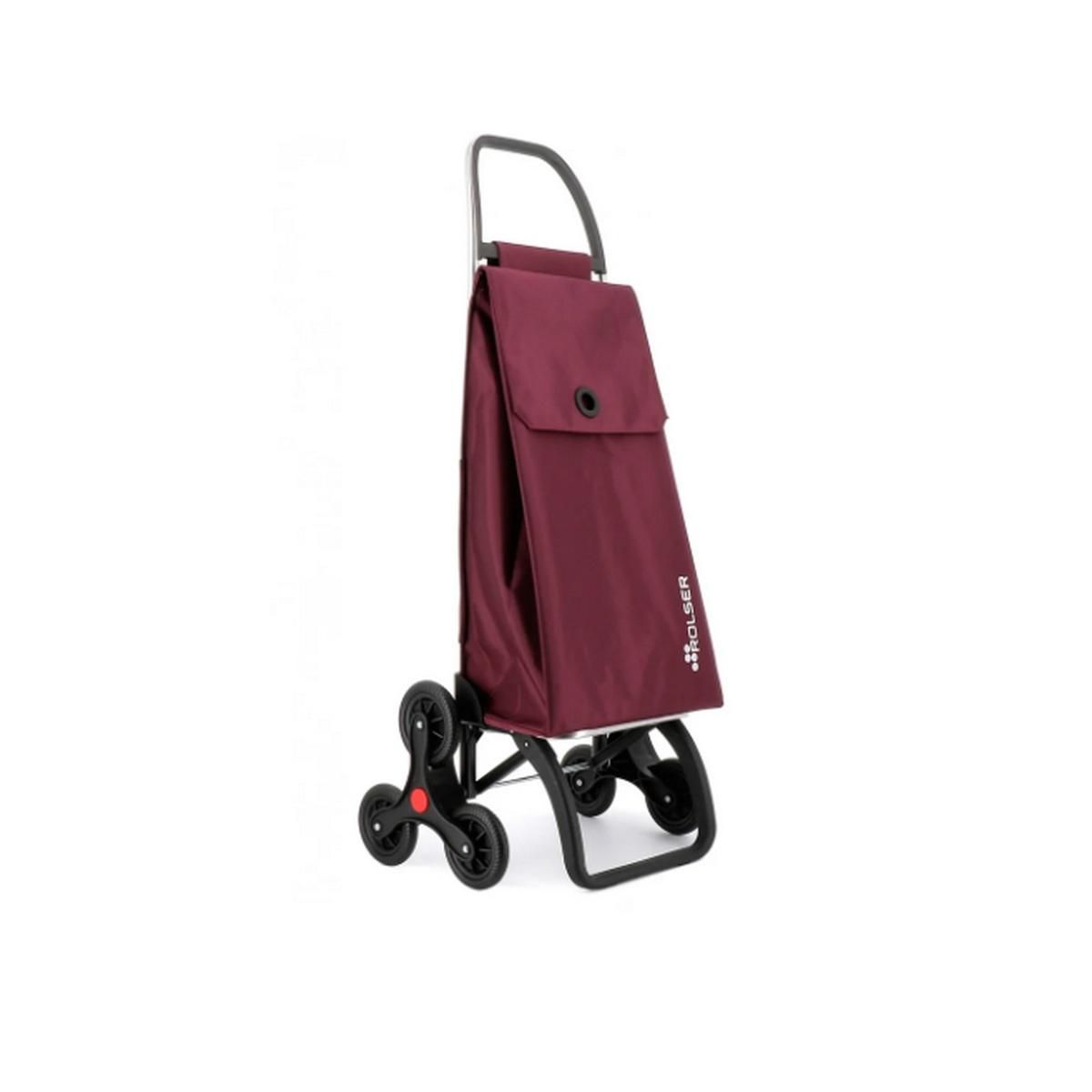 Rolser Poussette de marché 6 roues 43l bordeaux - AKA014 BURDEOS