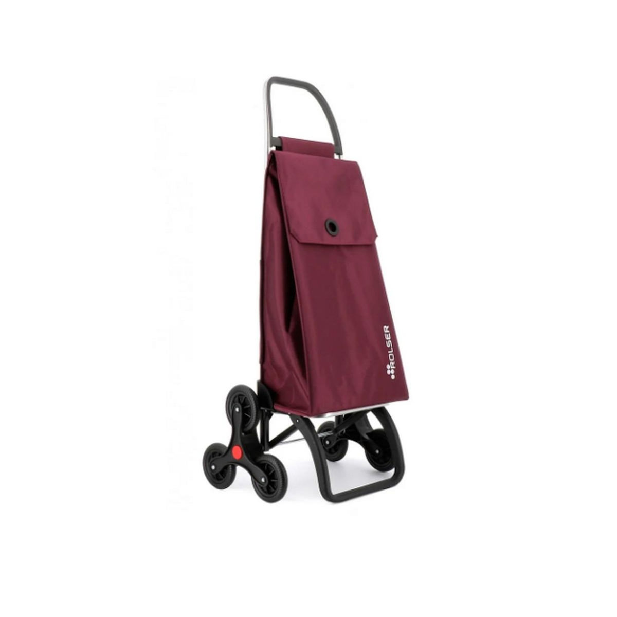 Rolser Poussette de marché 6 roues 43l bordeaux - AKA014 BURDEOS