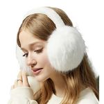 Calvin Klein Cache Oreilles  Stella Green Fourrure Cosy. Coloris disponibles : Blanc