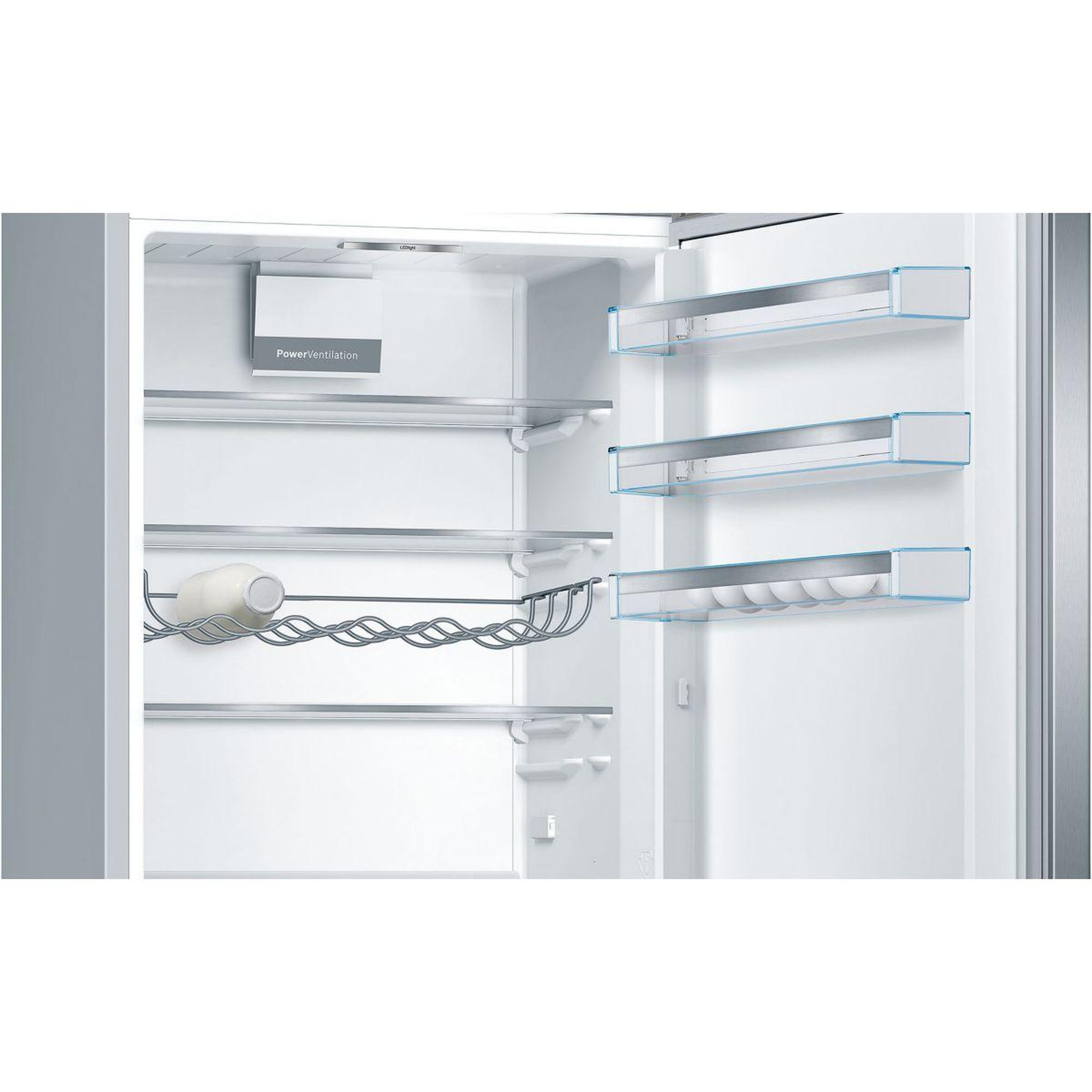 Voir la diapositive 4 : BOSCH Réfrigérateur combiné KGE49AICA