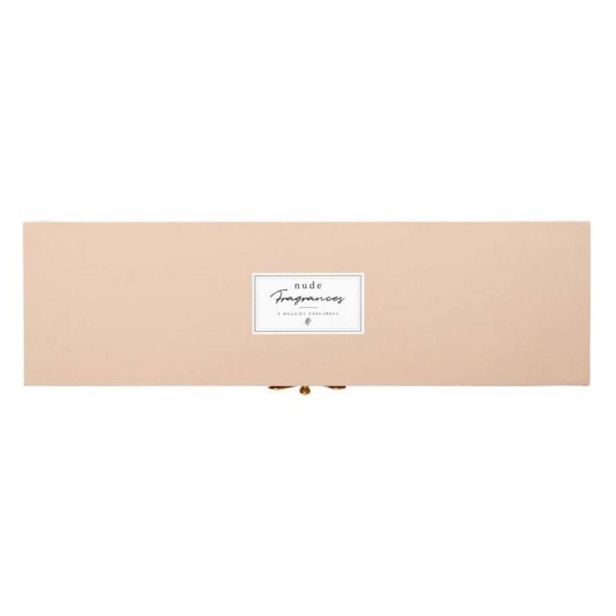 Paris Prix Lot de 5 Bougies Parfumées  Coffret  5cm Nude