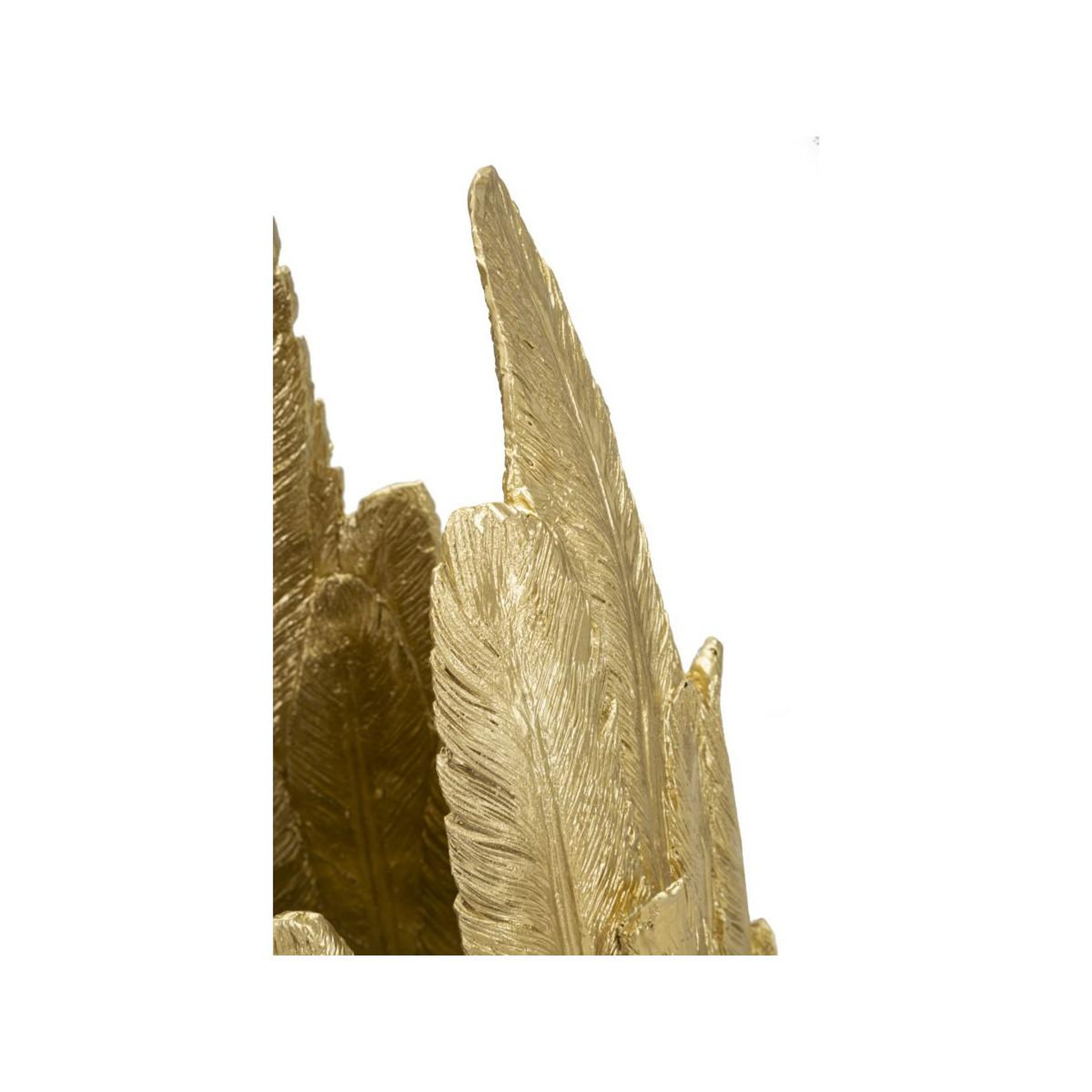Voir la diapositive 4 : Paris Prix Vase design plumes  feathers  80cm or