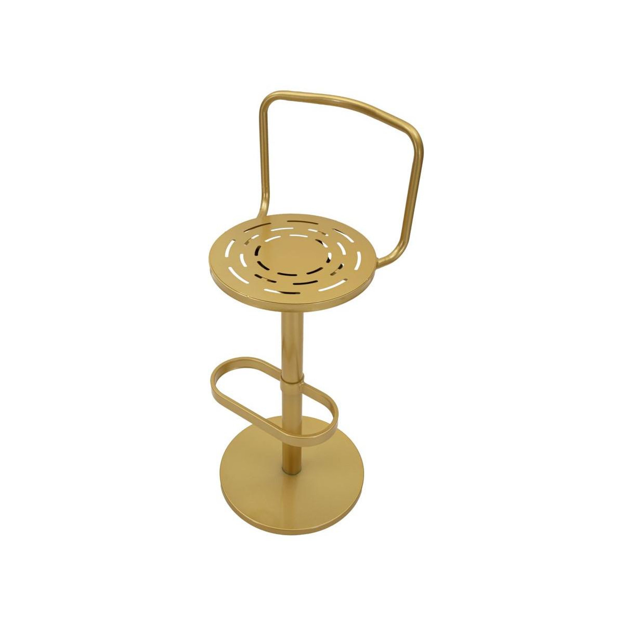 Voir la diapositive 4 : Paris Prix Tabouret de bar en métal  tixy  94cm or
