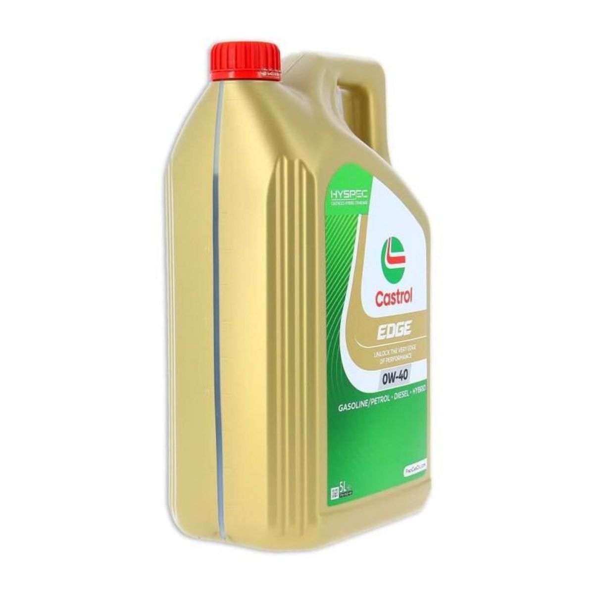CASTROL Huile moteur - CASTROL - EDGE 0W-40 - 5L