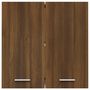 Voir la diapositive 5 : VIDAXL Armoire suspendue Chene marron 60x31x60 cm Bois d'ingenierie