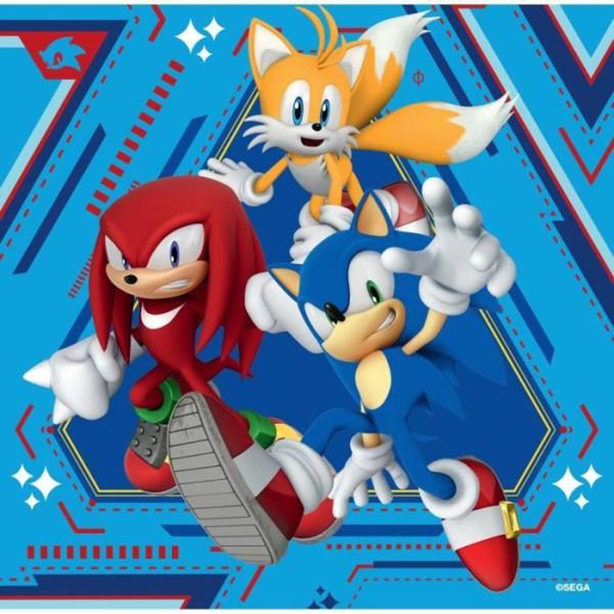 Voir la diapositive 3 : RAVENSBURGER Puzzles 3x49 pieces Les aventures de Sonic, A partir de 5 ans, 12001133, Ravensburger