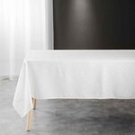 Paris Prix Nappe Jacquard  Lolly  140x240cm Blanc