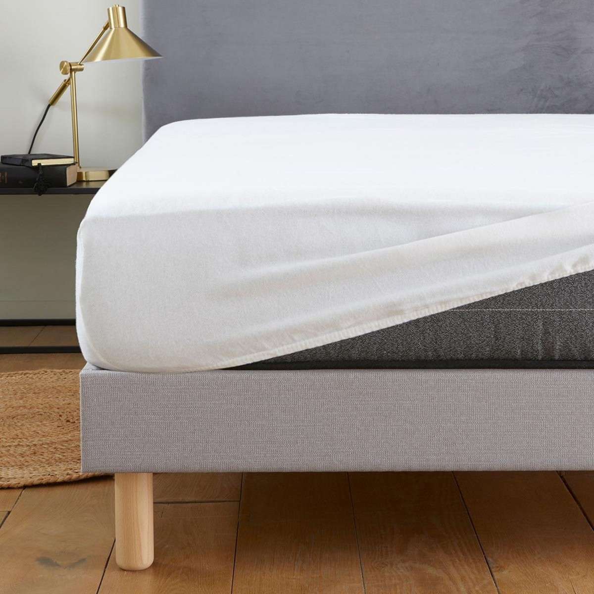DODO Alèse - Protège Matelas Absorbant - Molleton de Coton Bio