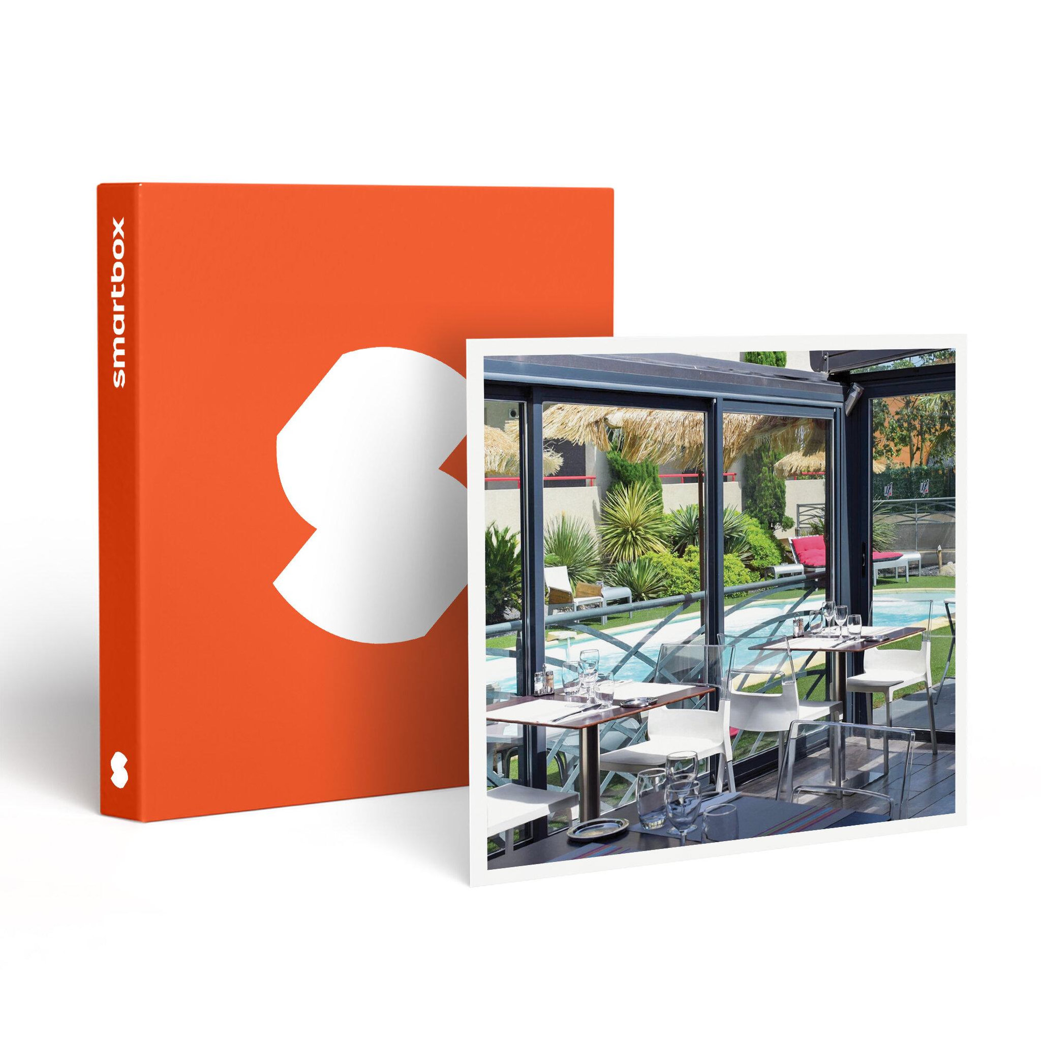 Smartbox 2 jours en hôtel 4* avec dîner et accès au spa à perpignan - coffret cadeau séjour