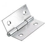 CENTRALE BRICO Lot de 2 charnières universel acier pour meuble, , HETTICH, L.45 x l.50 mm