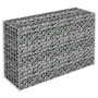 Voir la diapositive 3 : VIDAXL Lit sureleve a gabion Acier galvanise 90x30x60 cm