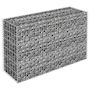 Voir la diapositive 3 : VIDAXL Lit sureleve a gabion Acier galvanise 90x30x60 cm