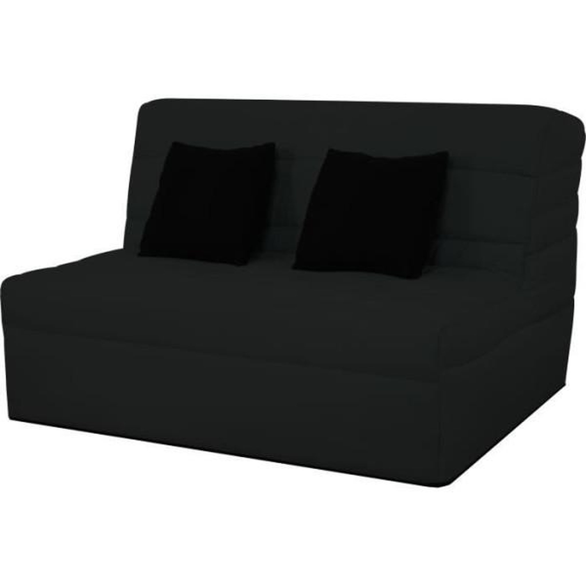 Voir la diapositive 3 : DUNLOPILLO DUNLOPILLO Banquette BZ 2 places - Noir - ReVEUR