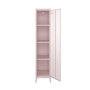 Voir la diapositive 6 : SWEEEK Armoire chambre industrielle métal, 4 espaces de rangement