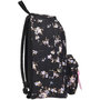 Voir la diapositive 3 : LOLLIPOPS Sac à dos 1 compartiment noir motifs fleurs 