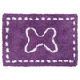 Voir la diapositive 1 : Atmosphera Kids Tapis microfibre - 90 x 60 cm. - Violet