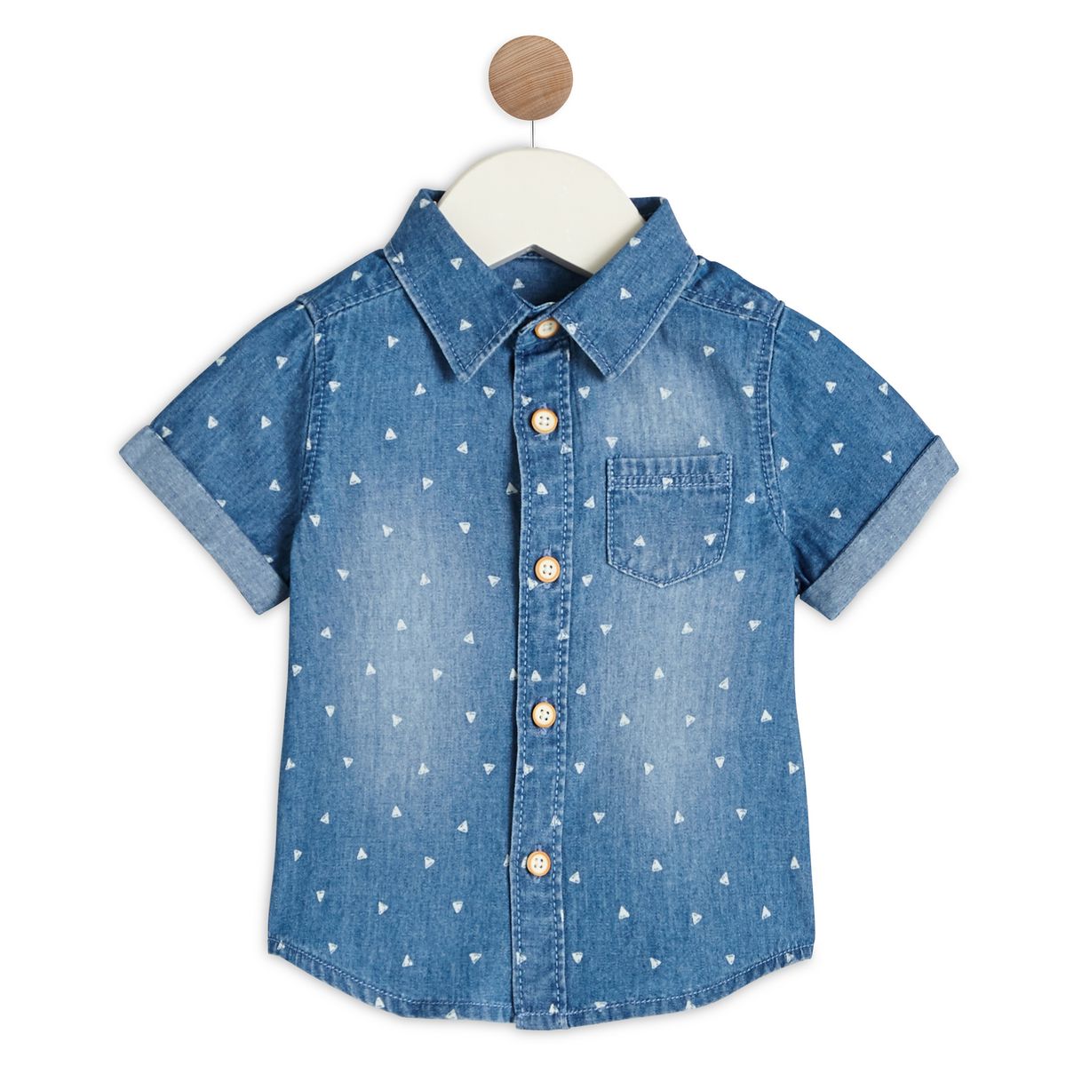 INEXTENSO Chemise manches courtes bébé garçon