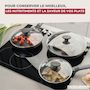 Voir la diapositive 5 : Fackelmann Couvercle de cuisson en verre 32 cm Fackelmann
