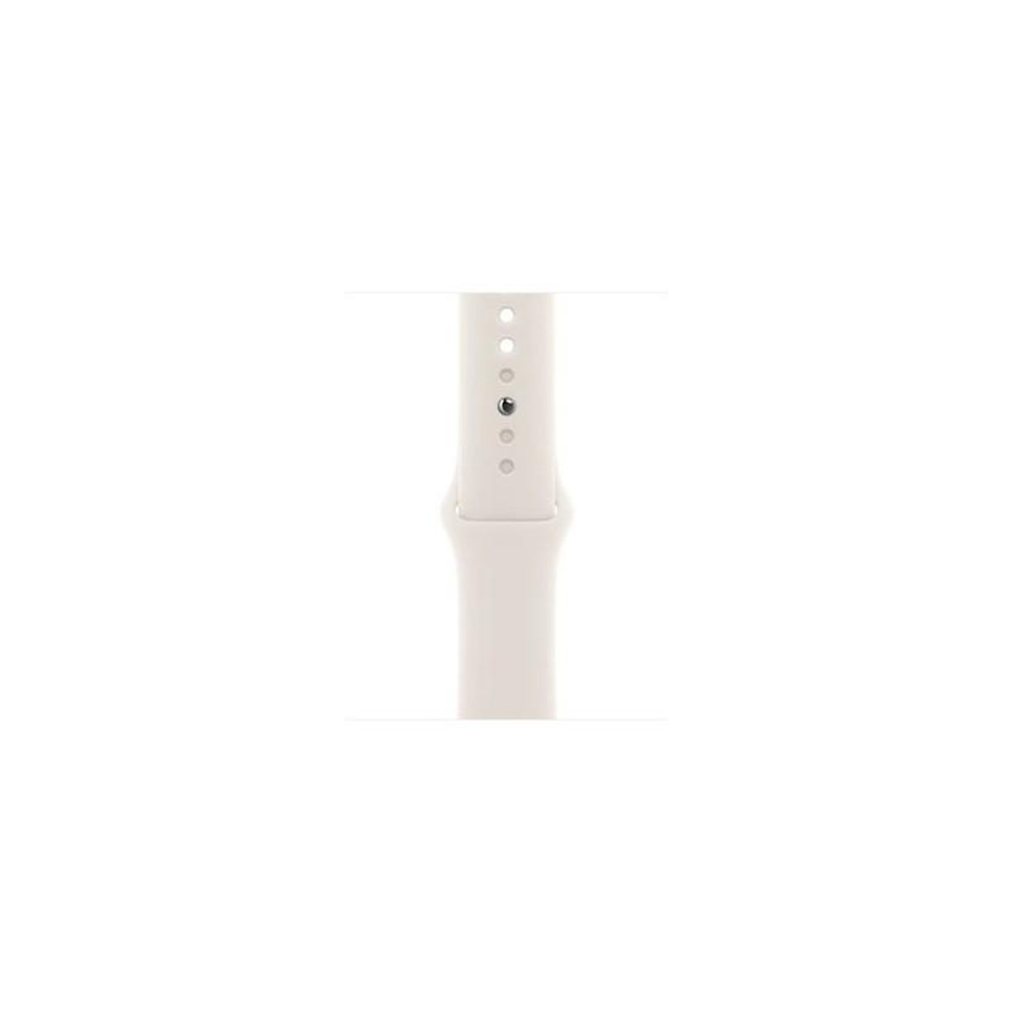 APPLE Bracelet Sport Apple pour Apple Watch 40 mm Lumière stellaire Taille M L
