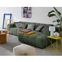 Voir la diapositive 2 : LISA DESIGN Ray - canapé d'angle droit - 4 places - en tissu texturé