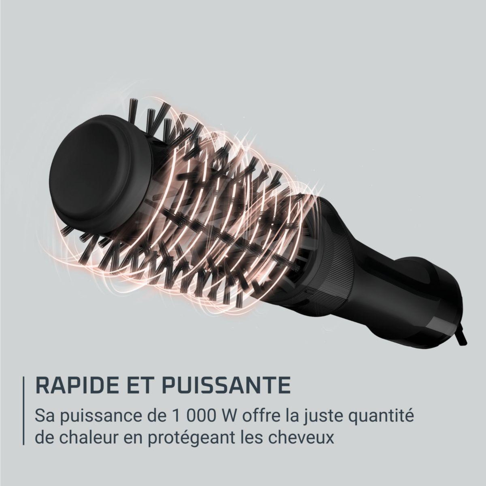 Voir la diapositive 5 : CALOR Brosse soufflante brush activ ub9520c0 rotative