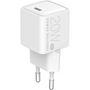 Voir la diapositive 2 : ESSENTIEL B Chargeur 20W PowerDelivery USB-C Blanc