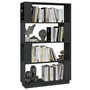 Voir la diapositive 4 : VIDAXL Bibliotheque/Separateur de piece Gris 80x25x132 cm Pin massif