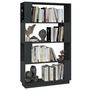 Voir la diapositive 4 : VIDAXL Bibliotheque/Separateur de piece Gris 80x25x132 cm Pin massif