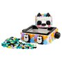 LEGO Dots 41959 Le Vide-poche Panda, Activité Manuelle pour Enfants, Boîte de Rangement