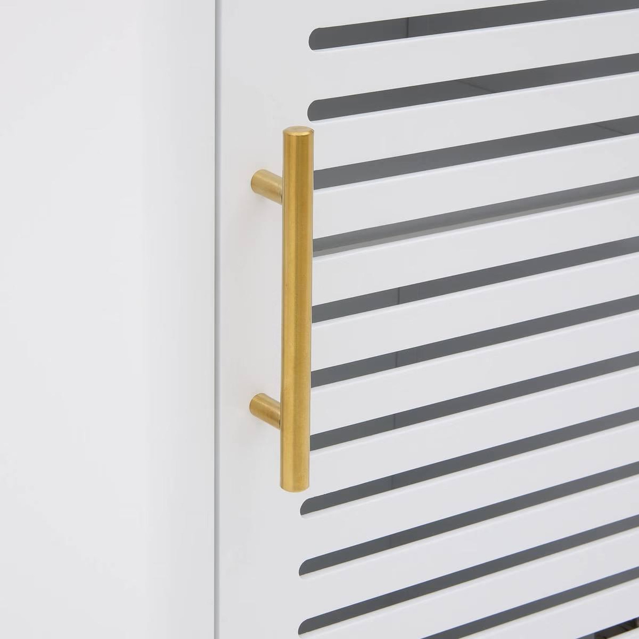Voir la diapositive 3 : FIVE Colonne de rangement avec porte  oréa  160cm blanc