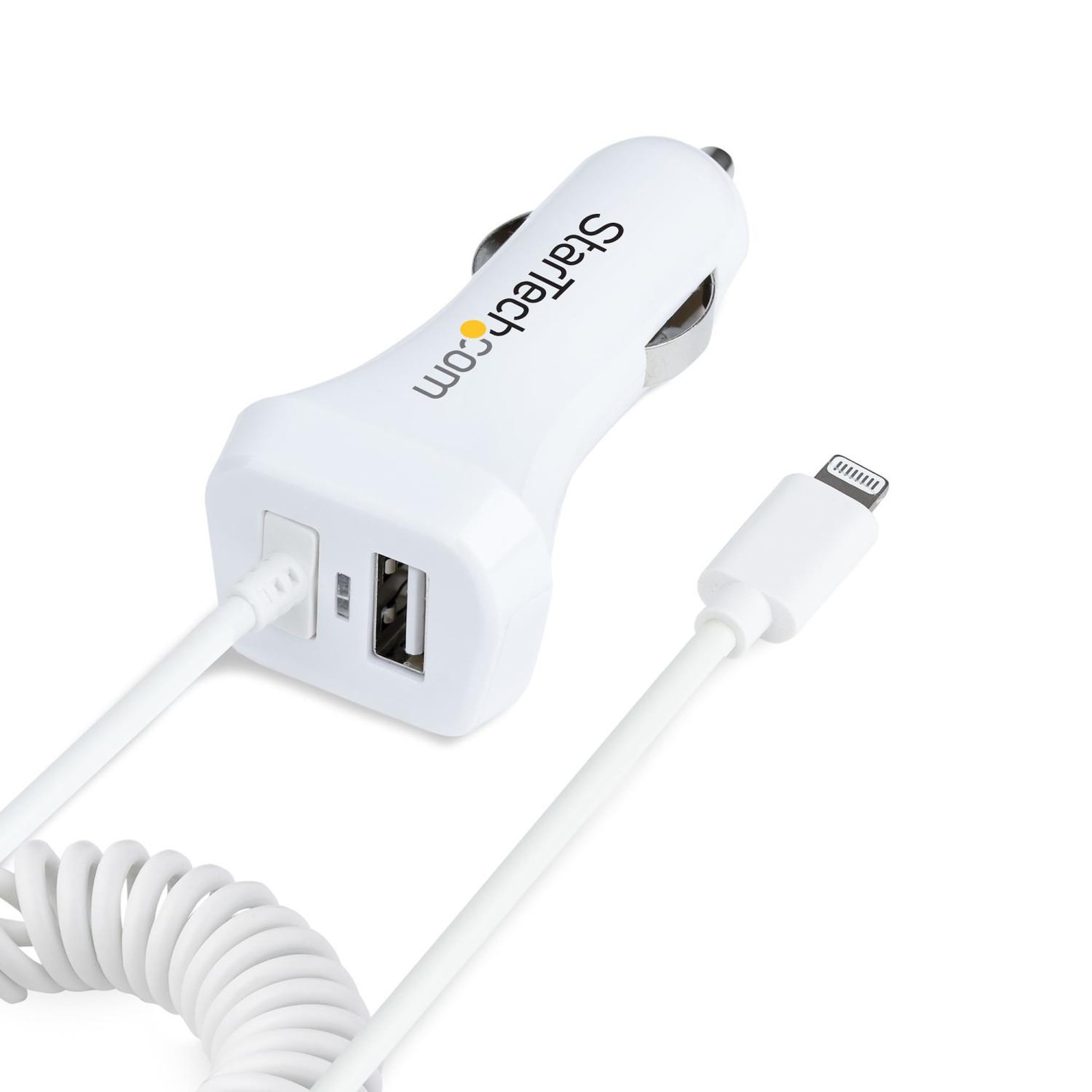 Voir la diapositive 3 : Startech Startech.com usblt2pcarw2 chargeur d'appareils mobiles smartphone allume-cigare