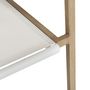 Voir la diapositive 2 : Lot de 4 fauteuils de jardin - Aluminium - Bois