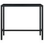 Voir la diapositive 4 : VIDAXL Ensemble de bar de jardin 5 pcs et coussins Resine tressee Noir