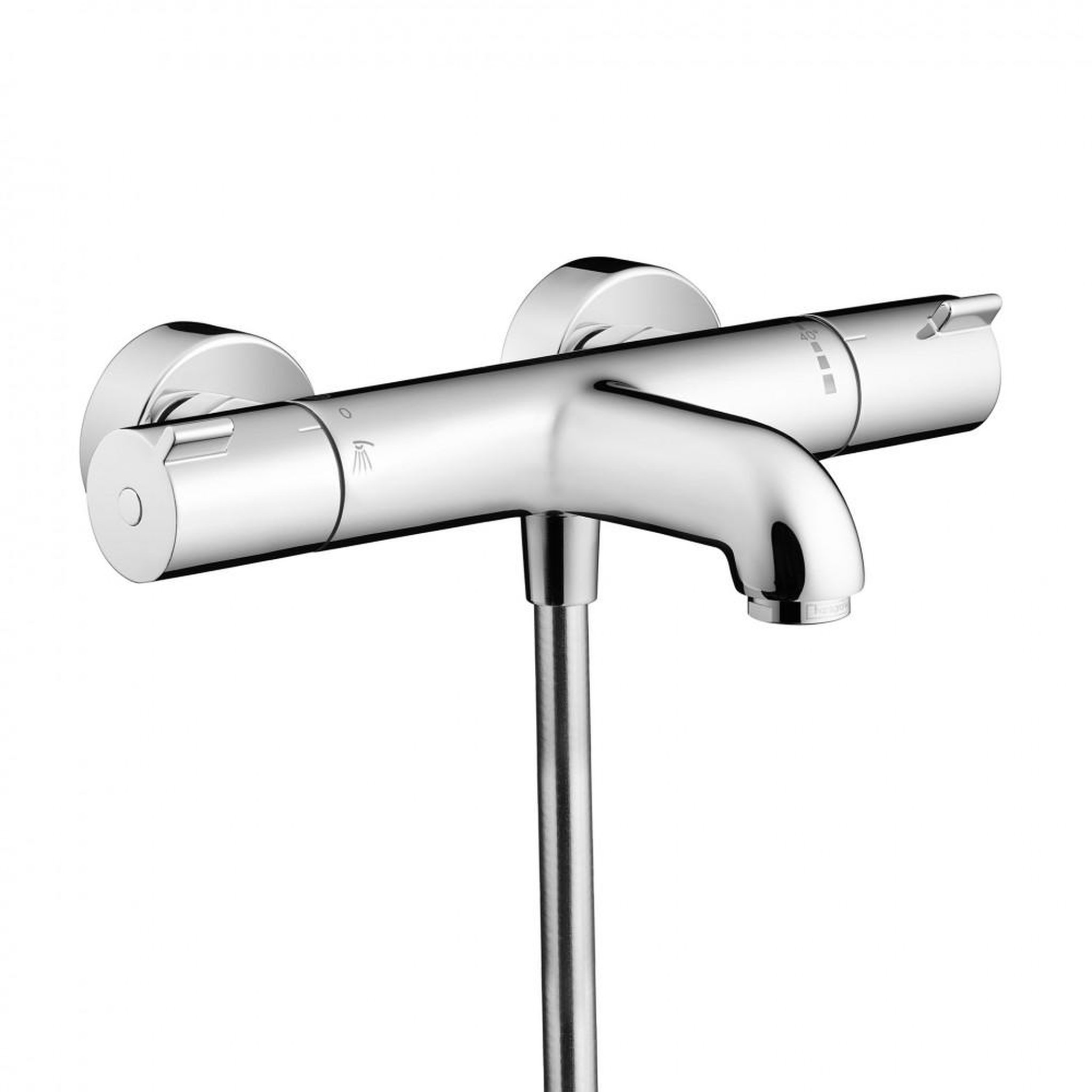 Hansgrohe Mitigeur thermostatique de baignoire chromé brillant, HANSGROHE Myfox