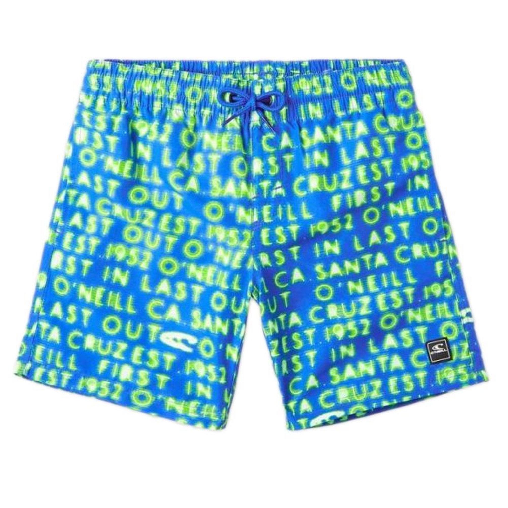O'NEILL Short de bain Bleu/Vert Garçon O'Neill Calis. Coloris disponibles : Bleu