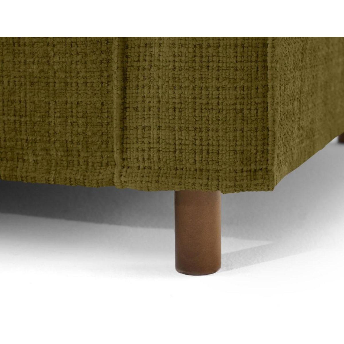 LISA DESIGN Jake - canapé déhoussable d'angle gauche 5 places en velours texturé