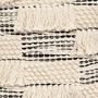 Voir la diapositive 4 : ATMOSPHERA Coussin Déco 3D  Nœud  45x45cm Noir & Blanc