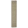Voir la diapositive 2 : VIDAXL Tapis en sisal pour griffoir taupe 66x350 cm