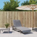 VIDAXL Serviettes de plage 2 pcs gris 75x200 cm tissu 400 GSM