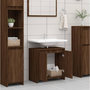 Voir la diapositive 3 : VIDAXL Armoire de bain Chene marron 60x33x61 cm Bois d'ingenierie