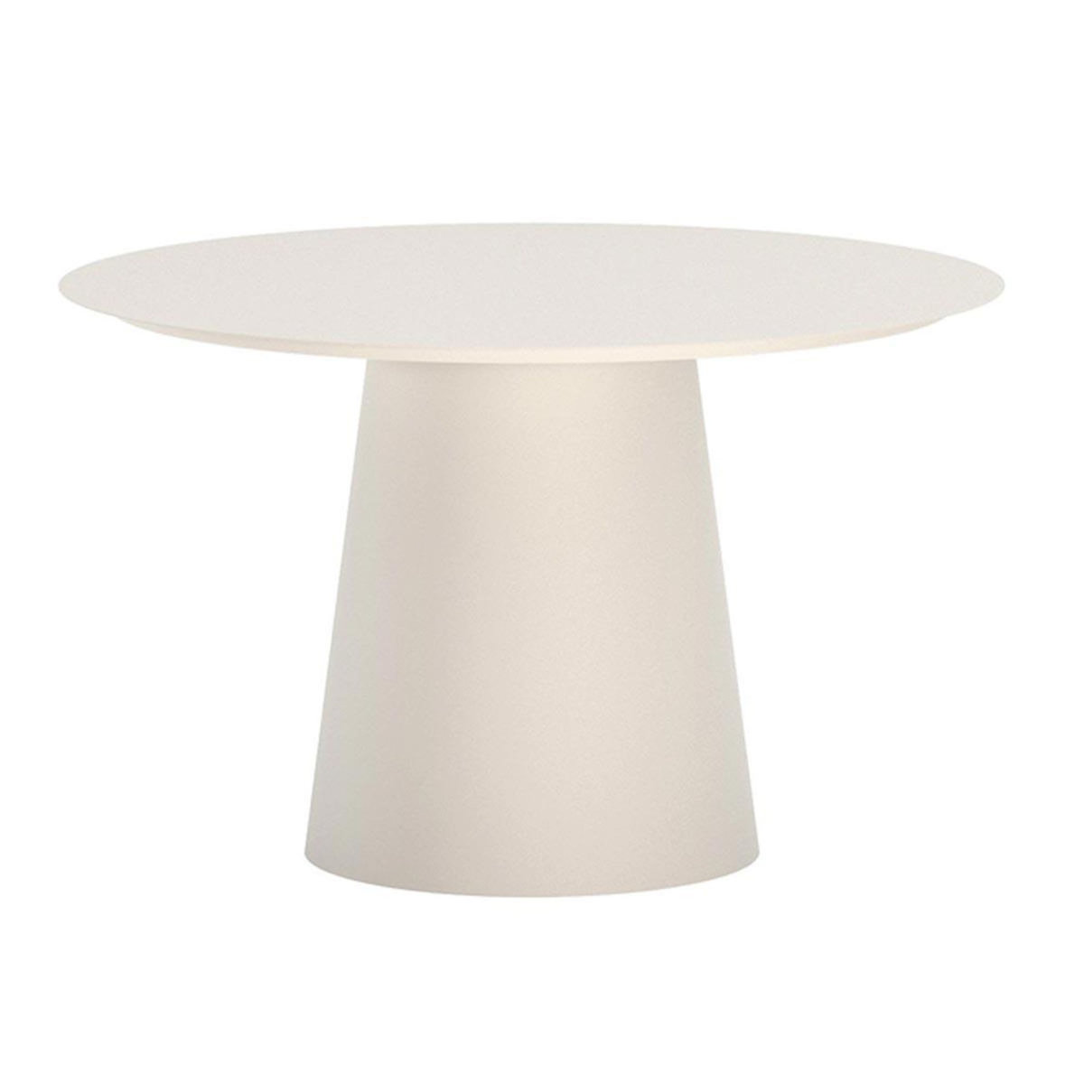 Paris Prix Table de Jardin Ronde  Lanzo  120cm Beige