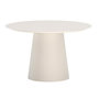 Voir la diapositive 1 : Paris Prix Table de Jardin Ronde  Lanzo  120cm Beige