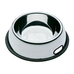 Ferplast Écuelle - Nova - Inox - 80 Kc - Anti-dérapant - Poignée ergonomique