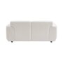 Voir la diapositive 6 : SWEEEK Canapé 2 places. tissu bouclette. 2 coussins déhoussables. Wallas  L 178 x P 97.5 x H 73cm