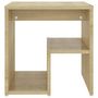 Voir la diapositive 4 : VIDAXL Tables de chevet 2pcs chene sonoma 40x30x40cm bois d'ingenierie